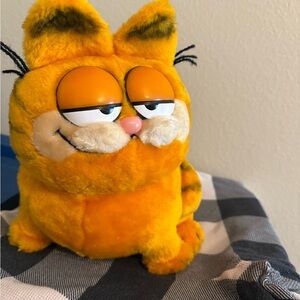 Orange Garfield Plush Toy